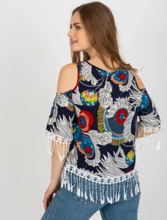 Blúzka AT BZ 2601.67 tmavo modrá