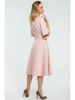 M396 Šaty - púdrové