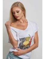 Dámske tričko - Fast Food - Gym Glamour Dámske tričko - Fast Food - Gym Glamour
