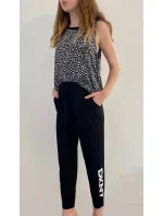 Dámsky pohodlný dvojdielny set YI2722537 - 001 Čierno/biela - DKNY Dámsky pohodlný dvojdielny set YI2722537 - 001 Čierno/biela - DKNY