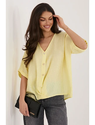 Košeľa s krátkym rukávom model 226472 Taliansko Moda