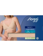 Dámska podprsenka Basic+ Soft Bra - Žltá - svetlo béžová 0026 - SLOGGI Dámska podprsenka Basic+ Soft Bra - Žltá - svetlo béžová 0026 - SLOGGI
