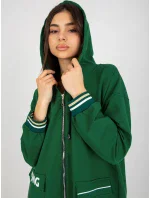 Mikina RV BL 8149.91P tmavo zelená