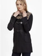 Dámska bunda MAH515595F čierna - PERSO