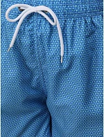 Pánske plavky s potlačou, svetlo modré, FashionStreet SX2600 Pánske plavky s potlačou, svetlo modré, FashionStreet SX2600