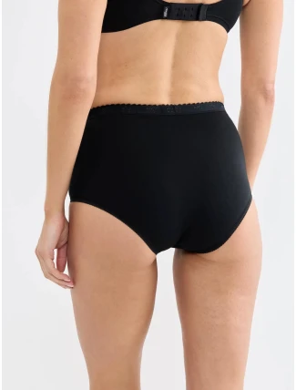 sloggi Chic Maxi 4P - BLACK - SLOGGI BLACK - SLOGGI