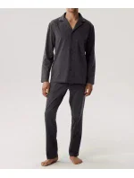 Atlantic BNMP-001 long/r S-2XL pánske pyžamo so zipsom