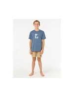 Tričko RIP CURL Raw Energy Frame Tee – chlapčenské, tmavomodré Tričko RIP CURL Raw Energy Frame Tee – chlapčenské, tmavomodré