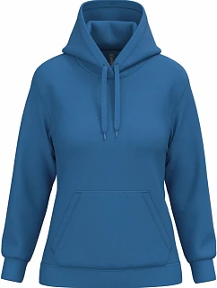 Kariban K 473 Dámska mikina s kapucňou 20.K473 svetlo kráľovská modrá