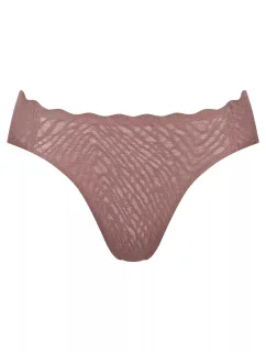 Dámske nohavičky ZERO Feel Bliss High leg - BROWN - svetlohnedá 1141 - SLOGGI