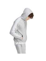 Adidas Essentials Fleece 3-Stripes Hoodie M IJ6474 muži Adidas Essentials Fleece 3-Stripes Hoodie M IJ6474 muži