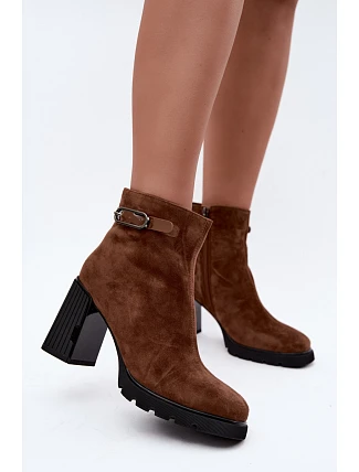 Zateplené čižmy z prírodného semišu Vinceza 91172 Camel Zateplené čižmy z prírodného semišu Vinceza 91172 Camel