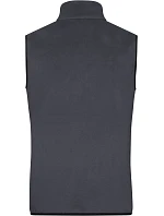 Daiber JN 1310 Pánska fleecová vesta 02.1310 carbon/black Daiber JN 1310 Pánska fleecová vesta 02.1310 carbon/black