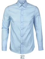 NEOBLU Blaise Men Mikro keprová košeľa s dlhým rukávom 24.3182 soft blue NEOBLU Blaise Men Mikro keprová košeľa s dlhým rukávom 24.3182 soft blue