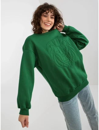 Mikina EM BL 617 4.41P tmavo zelená