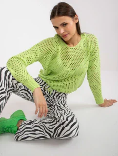 Dámsky sveter LC SW 0237.26P svetlo zelený