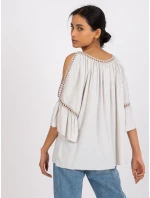 Blúzka TW BZ BI 82198.46 svetlo béžová