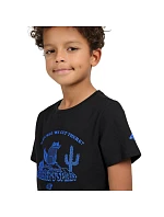 Chlapčenské tričko 4F M2815 tmavočierne 4FJWSS26TTSHM2815 20S