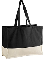 Taška Westford Mill W 858 EarthAware® z bio bavlny 50.0858 čierna/prírodná Taška Westford Mill W 858 EarthAware® z bio bavlny 50.0858 čierna/prírodná