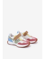 Sneakersy Dziecięce Na Rzep Multikolor Tezzu