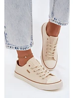 Dámske nízke tenisky Big Star TT274773 Beige Dámske nízke tenisky Big Star TT274773 Beige