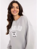 Mikina EM BL 617 16.01X sivá