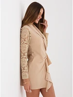 MI SK šaty A1664.91 béžové