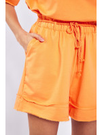 Monnari dámske šortky so širokými nohavicami oranžové