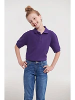 Russell Athletic 539B Detské polo tričko z piké 10.539B jasne červené Russell Athletic 539B Detské polo tričko z piké 10.539B jasne červené