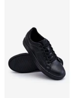 Męskie Buty Sportowe Memory Foam Big Star LL174194 Czarne