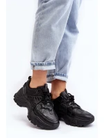 Dámske športové tenisky Solid Black Toderus Dámske športové tenisky Solid Black Toderus