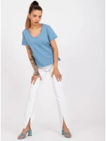 Tričko TW TS 1002.28X svetlo modrá