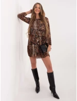 Šaty WN SK 2311 2.76 svetlohnedá Šaty WN SK 2311 2.76 svetlohnedá