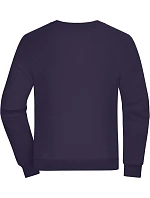 Daiber 8042 Ťažká unisex mikina oversize 02.8042 tmavo fialová Daiber 8042 Ťažká unisex mikina oversize 02.8042 tmavo fialová