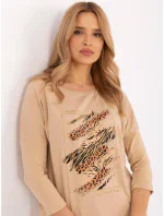 Blúzka CLM BZ 0052.37 camel