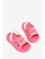 Piankowe Klapki Dziecięce Big Star RR374502 Różowe