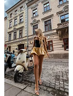 Dámske ponožky na tenkom podpätku s ozdobným detailom Béžová Poppia Dámske ponožky na tenkom podpätku s ozdobným detailom Béžová Poppia