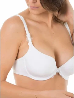 Dámska vystužená podprsenka 07817 White - Selmark