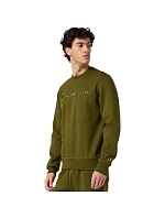 Pánska mikina Champion Crewneck Sweatshirt olive 220272 GS585 pánska