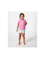 Tričko RIP CURL Rainbow Logo/Desto Tee-Girl, ružové Tričko RIP CURL Rainbow Logo/Desto Tee-Girl, ružové