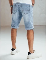 Pánske modré džínsové šortky FashionStreet SX2548 Pánske modré džínsové šortky FashionStreet SX2548