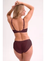 Polomäkká podprsenka Gaia BS 1058 Sonia Wine