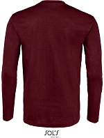 SOL'S Monarch Tričko s dlhým rukávom 25.1420 oxblood