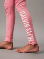 Dievčenské pyžamo KNIT PJ SET (SS+LEGGING) G80G8006880VT - Calvin Klein