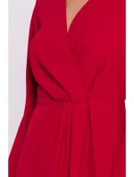 Dámske šaty S384 Šaty červené - Moe