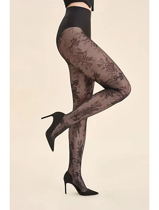 Tenké pančuchy - vzor CARMELA