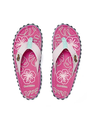 Dámske žabky Gumbies ISLANDER FLIP-FLOP BLUSH HIBISCUS Dámske žabky Gumbies ISLANDER FLIP-FLOP BLUSH HIBISCUS