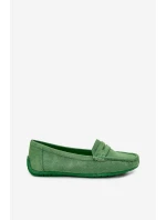 Dámske semišové mokasíny Green Lenvie Dámske semišové mokasíny Green Lenvie