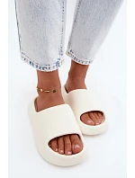Dámske penové papuče Poppelle light beige Dámske penové papuče Poppelle light beige