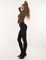 Pančuchy D68009Y62436A čierna